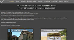 Desktop Screenshot of ferme-etang.com
